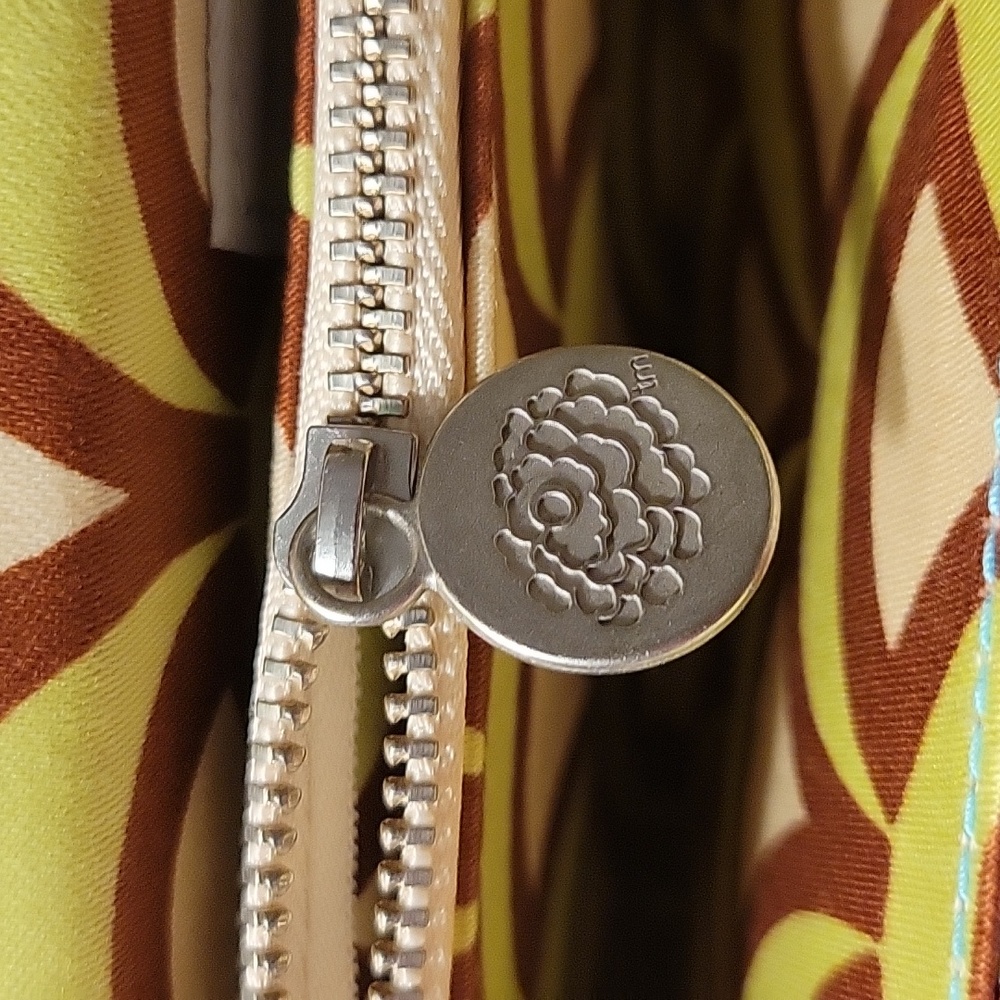 Amy Butler for Kalencom Brenda Turquoise Floral Clutch - Picture 9 of 9